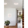 Kwadratowa lampa sufitowa Rotonda R64502931 RL Light LED 20W 3000K biała