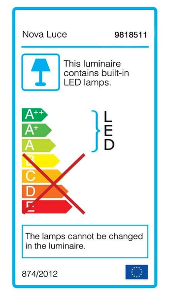 LAMPA wisząca OBERA LE41713 Luces Exclusivas metalowa OPRAWA zwis LED 25W 3000K spirala czarna