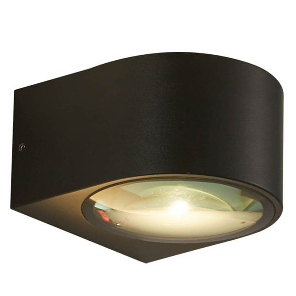 Lampa ścienna Pesaro OWL-8082-3K Italux LED 10W 3000K IP54 czarna