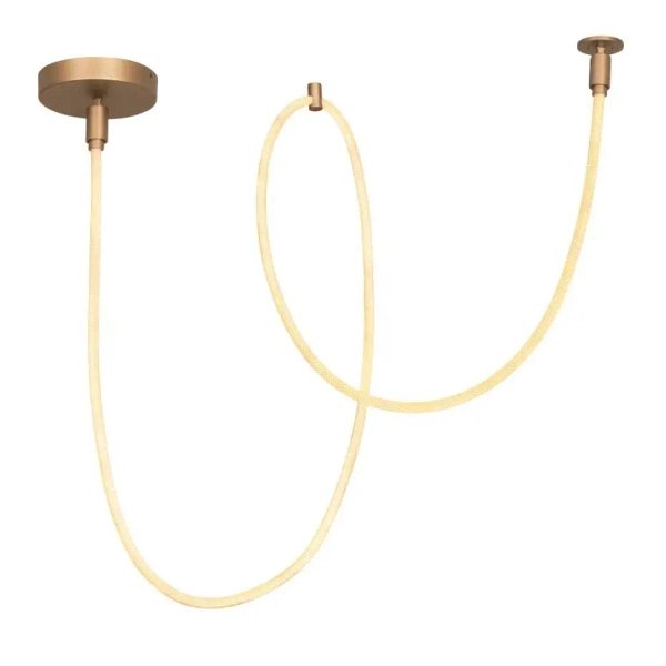 Ledowa sufitowa lampa Janderin 24105/36/05 LED 36W 2200-3300K złota