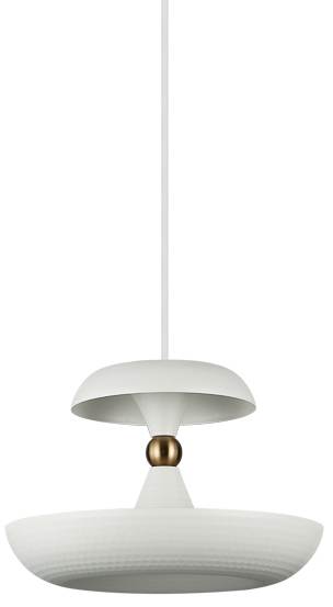 Lampa do salonu wisząca Marina PND-73221-1M-WH biała