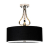 Lampa sufitowa Falmouth BATH-FALMOUTH-SF-PC Elstead półplafon IP44 chrom czarny