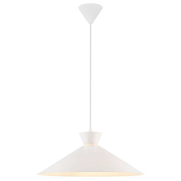 Jadalniana lampa wisząca DIAL 2213353001 nad stół biały