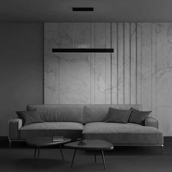 Lampa wisząca Step P010PL-L30B4K Maytoni LED 30W 4000K salonowa czarna