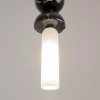 Wisząca lampa Kioto MOD178PL-01B marmurowa czarna biała