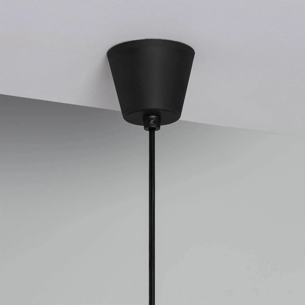 Lampa zawieszana Boho ABR-LWAA-60 Abruzzo kapelusz ekologiczna beżowa