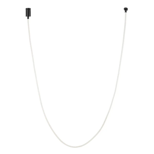 Lampa wisząca nowoczesna SNAKE MD1021-5 biała czarna metal PVC 72W 3000K 5M wąż ledowy