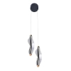 Lampa wisząca brokatowa VALENTINA 339621 2xLED 14W 4000K do salonu