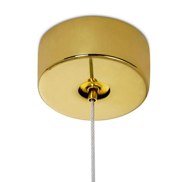 Salonowa lampa wisząca Ring luxury LED 60W 3000K złota
