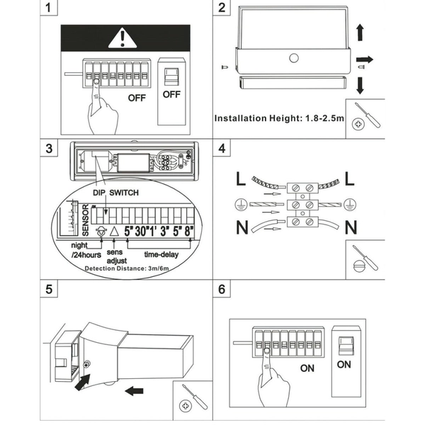 Elewacyjna lampa SELARO DL242226669 outdoor LED 11W 3000K grafitowa