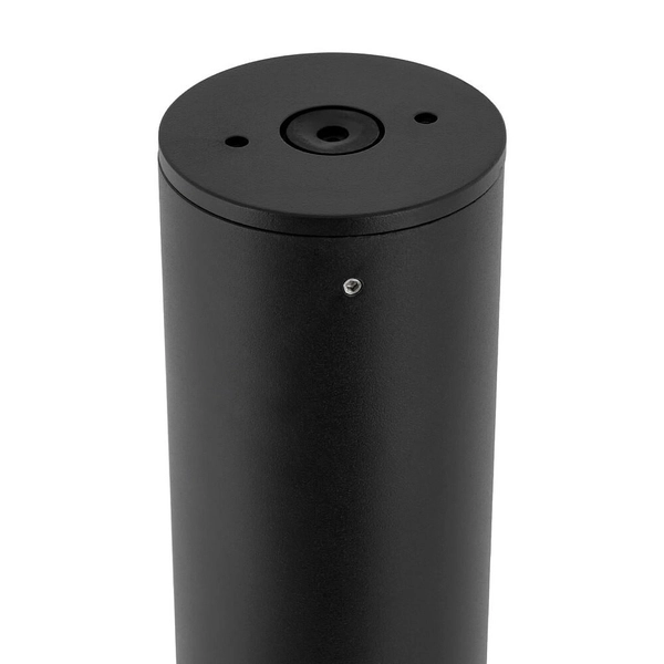 Stojący słupek ogrodowy IDA 11373 IP44 tuba czarny przydymiony