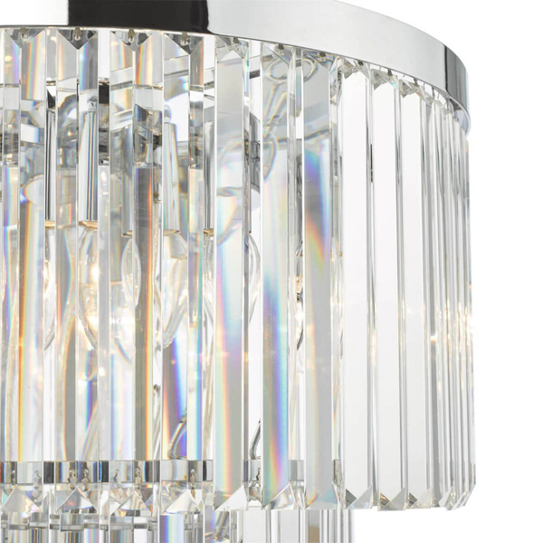 Żyrandol z kryształkami Angel ANG3308 Dar Lighting przezroczysta chrom