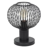 Stolikowa lampka salonowa GILA 565700132 Trio koszyk loft czarny