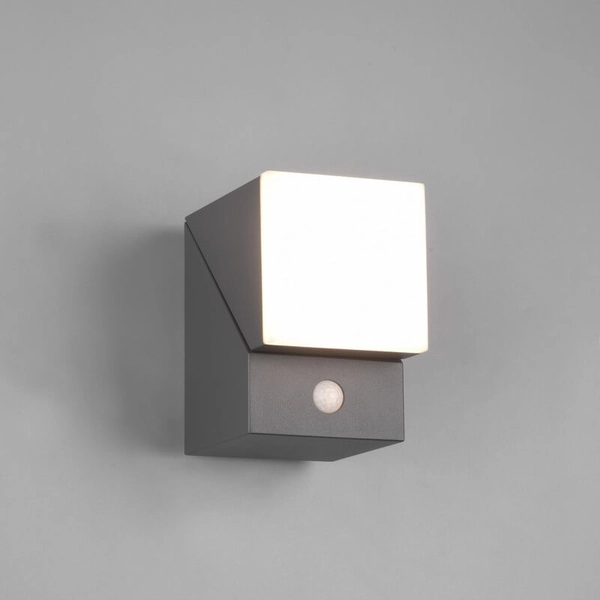 Zewnętrzny kinkiet ścienny AVON 270669142 LED 7W 3000K IP54 antracyt