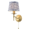 Kinkiet ścienny świecznikowy MAR0745-EH Dar Lighting Marble pałacowy mosiężny
