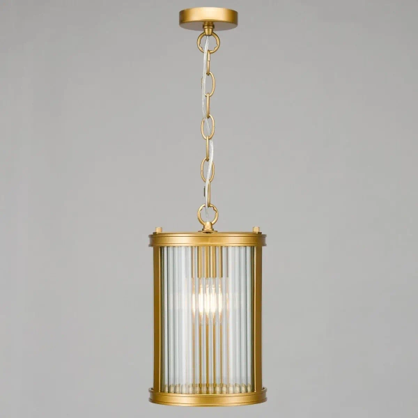 Lampa wisząca nad wyspę Bianka BIA0163 na łańcuchu mosiądz