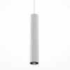 Minimalistyczna sufitowa lampa Calipso P106PL-01-GU10-W tuba biała