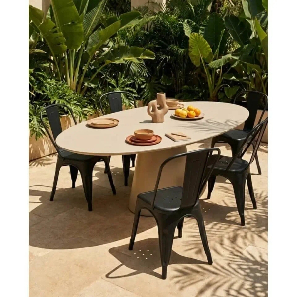 Krzesło PARIS czarne 5900168835863 wys. 86 cm do jadalni