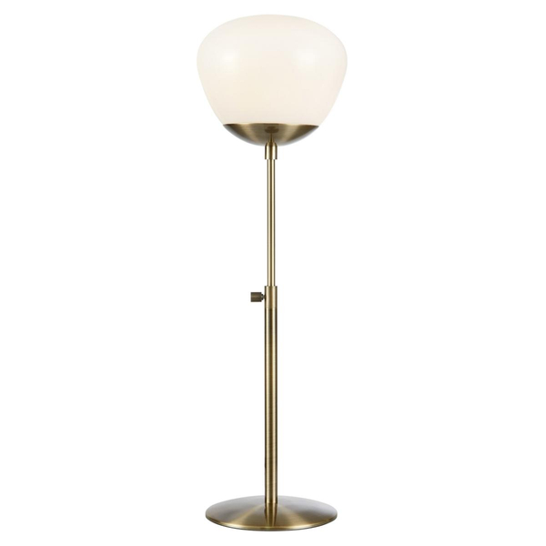 Biurkowa lampa Rise 108546 Markslojd antyczna regulowana biała złota
