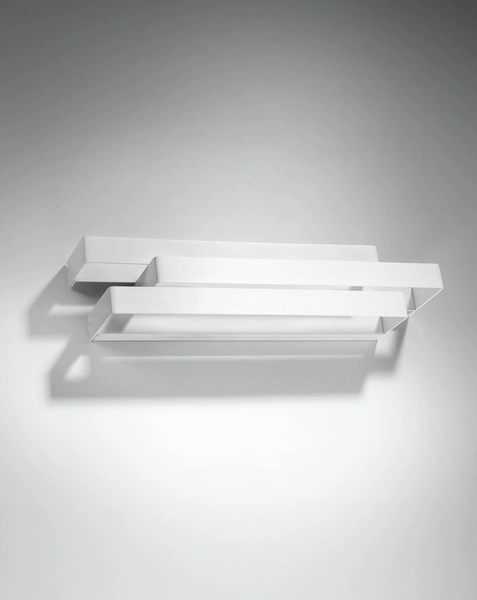 Listwa LAMPA ścienna SL.0379 metalowa OPRAWA kinkiet belka biała