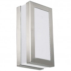 Kinkiet LAMPA elewacyjna STUTTGART 8170 Rabalux zewnętrzna OPRAWA prostkątny kinkiet IP44 stal nierdzewna