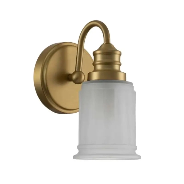 Naścienna lampa do łazienki Swell QZ-SWELL1-BB-BATH IP44 mosiądz