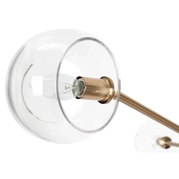 Lampa sufitowa AURA MSE1501100402 Moosee do jadalni bańki złota