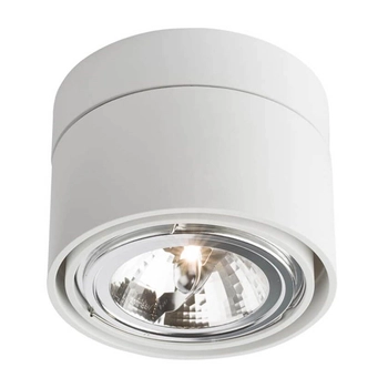 Spot LAMPA sufitowa HIMI 7024 Shilo natynkowa OPRAWA metalowa biała