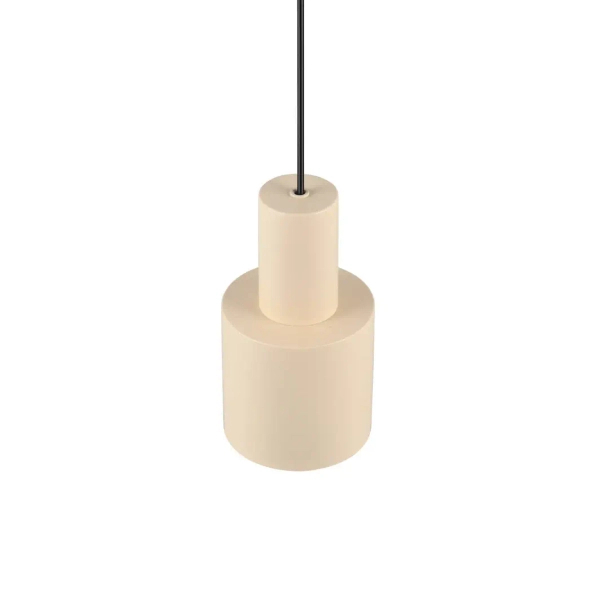 Beżowa lampa Agudo 319400144 tuba sufitowa z regulacją 1x10W E27