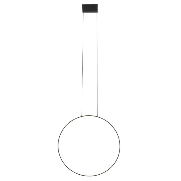 Lampa wisząca ring Circolo 10861 Nowodvorski LED 21W 4000K czarna biała