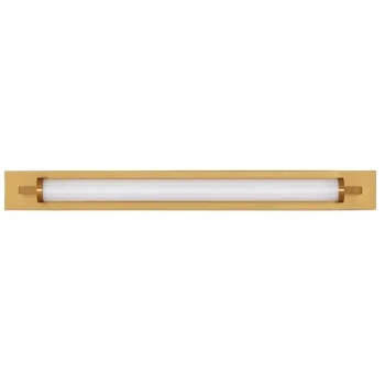Podłużna lampa ścienna FELORNA LE45689 LED 16W 3000K belka IP44 złota