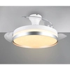 Sufitowa lampa z wentylatorem Lindberg R67382187 LED 40W 2700-6500K srebrna