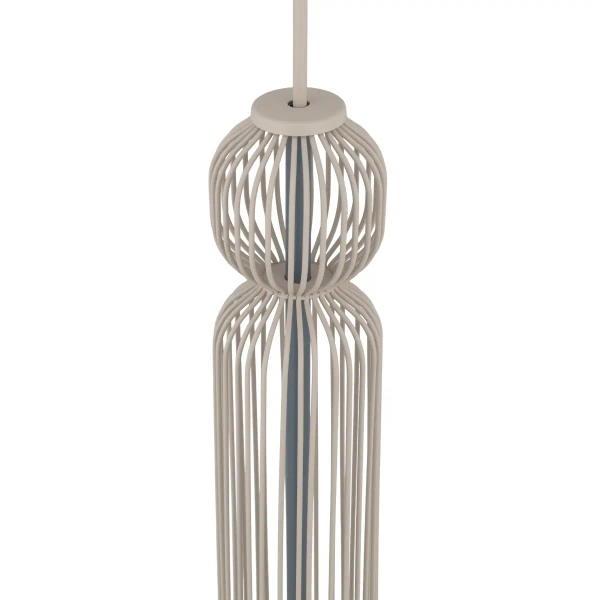 Metalowy klosz do lampy CAMELEON SINGLES 12209 szary błękit beżowy