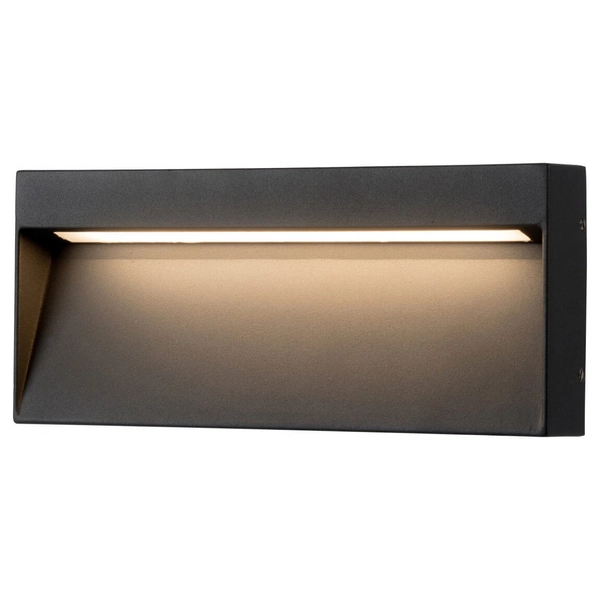 Elewacyjna lampa na ścianę CASORIA AZ4368 Azzardo LED 7W 3000K IP54 szary