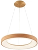 Lampa wisząca ledowa Santana AZ5006 30W pierścień drewniany