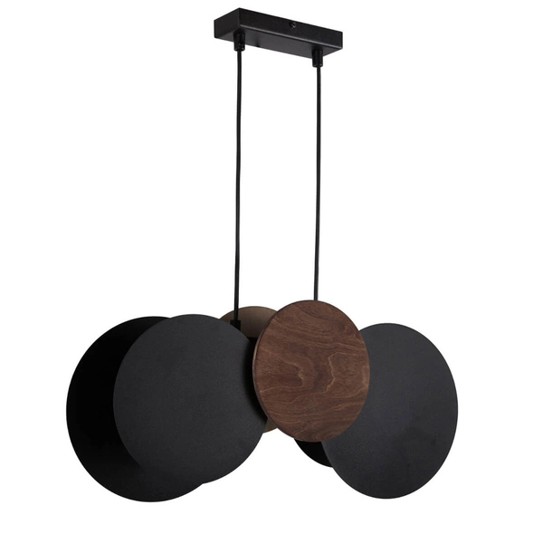 Lampa wisząca nad stół Tola 40892 Sigma monety brązowa czarna