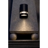 Zewnętrzna LAMPA ścienna FOCUS 5604101118 Lutec metalowa OPRAWA elewacyjny kinkiet tuba IP44 szara