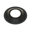 Sufitowe oczko podtynkowe Dot DL028-2-01B metalowe czarne