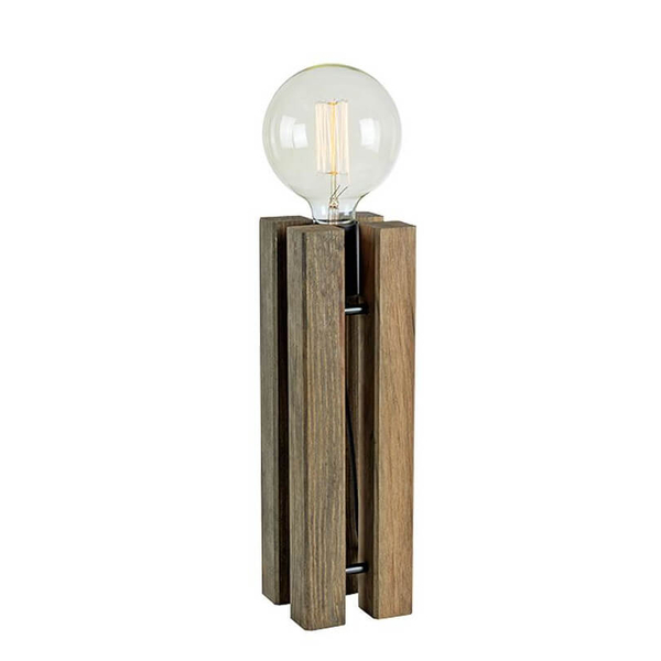 Lampka nocna na stolik Lodge 108758 Markslojd włącznik drewniany