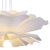 Zawieszana dekoracyjna lampa PEONY ST-8879P white Step kwiat biały