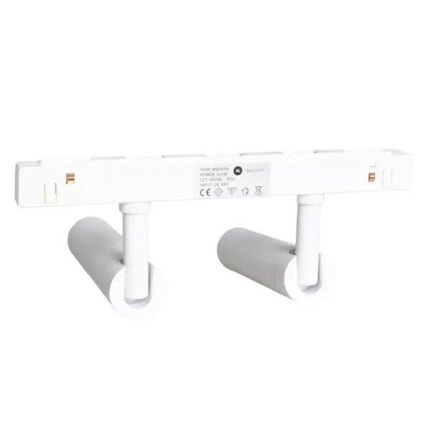 Lampa podwójna magnetyczna szynowa Zigbee M0048Z LED 10W 2700-5500K biały