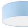 Dziecięcy plafon okrągły Rondo 3229 TK Lighting tkaninowy biały niebieski