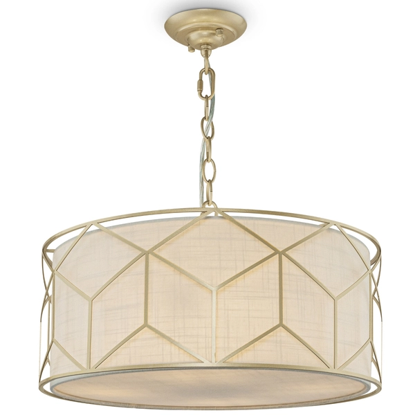 Lampa wisząca Messina H223PL-03G dekoracyjna druciana złota