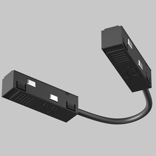 Łącznik do zasilania Exility TRA034CPC-42B-15-1 magnetycznych szyn czarny