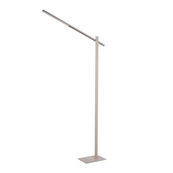 Podłogowa lampa ze ściemniaczem ONTARIO beżowa AZ6804 15W 3000K