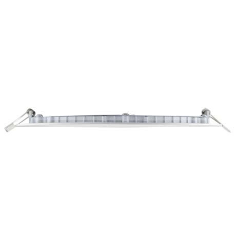 Wpust LAMPA sufitowa SLIM LED C 02487 Ideus okrągła OPRAWA metalowa LED 18W 2700K wpuszczana biała