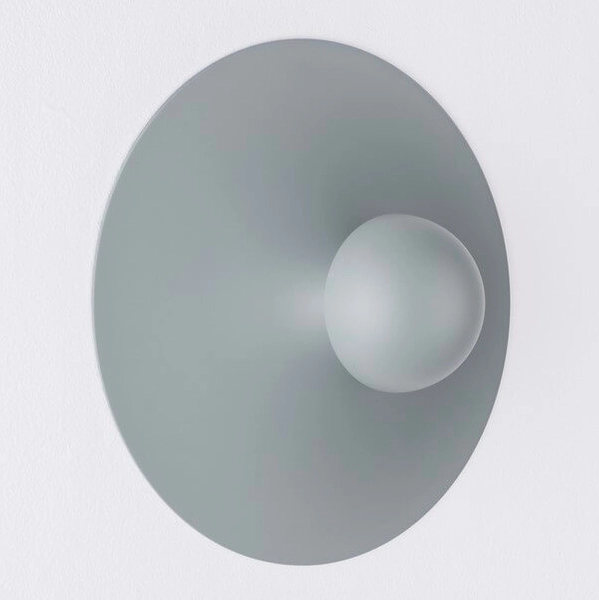 Lampa na ścianę do jadalni BAILA LE44541 LED 9W 3000K okragła szary