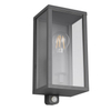 Elewacyjna lampa KORIEL DL142201869 lampion z czujnikiem ruchu antracyt