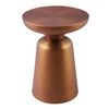 Kompaktowy stolik kawowy TOTEM DP-FB02 copper Step stal miedziany