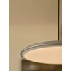 Lampa zwisająca dysk Artist 2420223034 LED 25W 3000K metalowy srebrny
